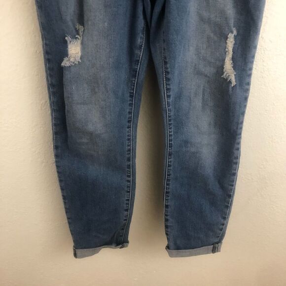 S.O.N.G. Maternity distress blue Jeans size M - Picture 2 of 6